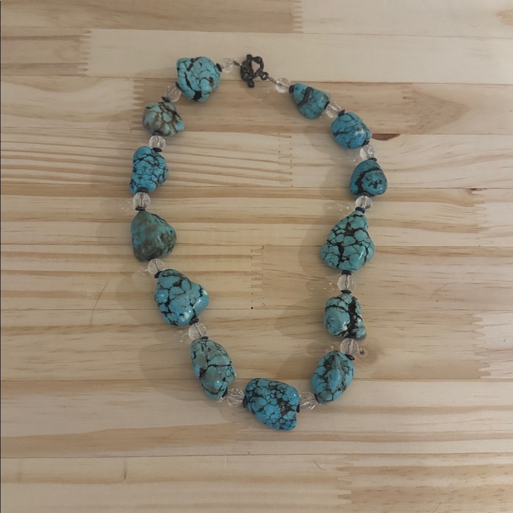 Turquoise Beaded Necklace
